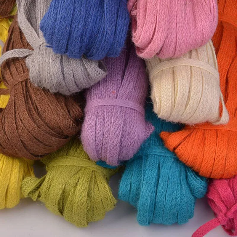 

10mm5M Natural Burlap Hessian Jute Twine Cord Hemp Rope String Gift Packing Strings Christmas Event & Party Supplies