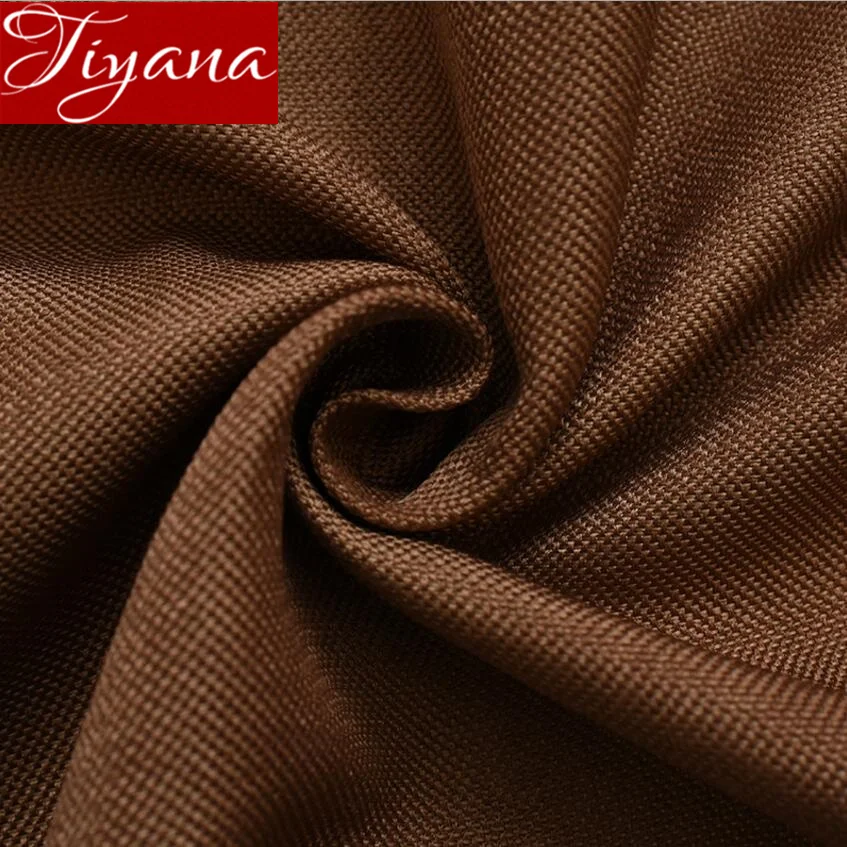 

Coffee Shading Curtain Window Bedroom Green Cloth Curtain Drape Panel Dark Blue Fabric Blind Custom Made X598#30