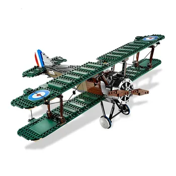 

MOC For 10226 EXCLUSIVE Sopwith Camel Collection series Toy blocks Kits Blocks Bricks birthday Educational Gift S003