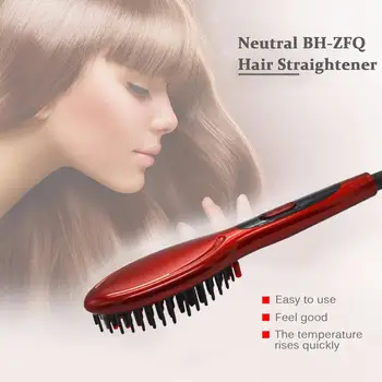 

Household Straight Hair Comb Straight Hair Artifact Portable Electric Splint Ceramic Hairdressing Tool No Damage