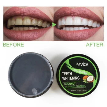 

30g Bamboo Charcoal Teeth Whitening Set Toothpaste Strong Formula Whitening Tooth Powder Toothbrush Oral Hygiene Cleaning