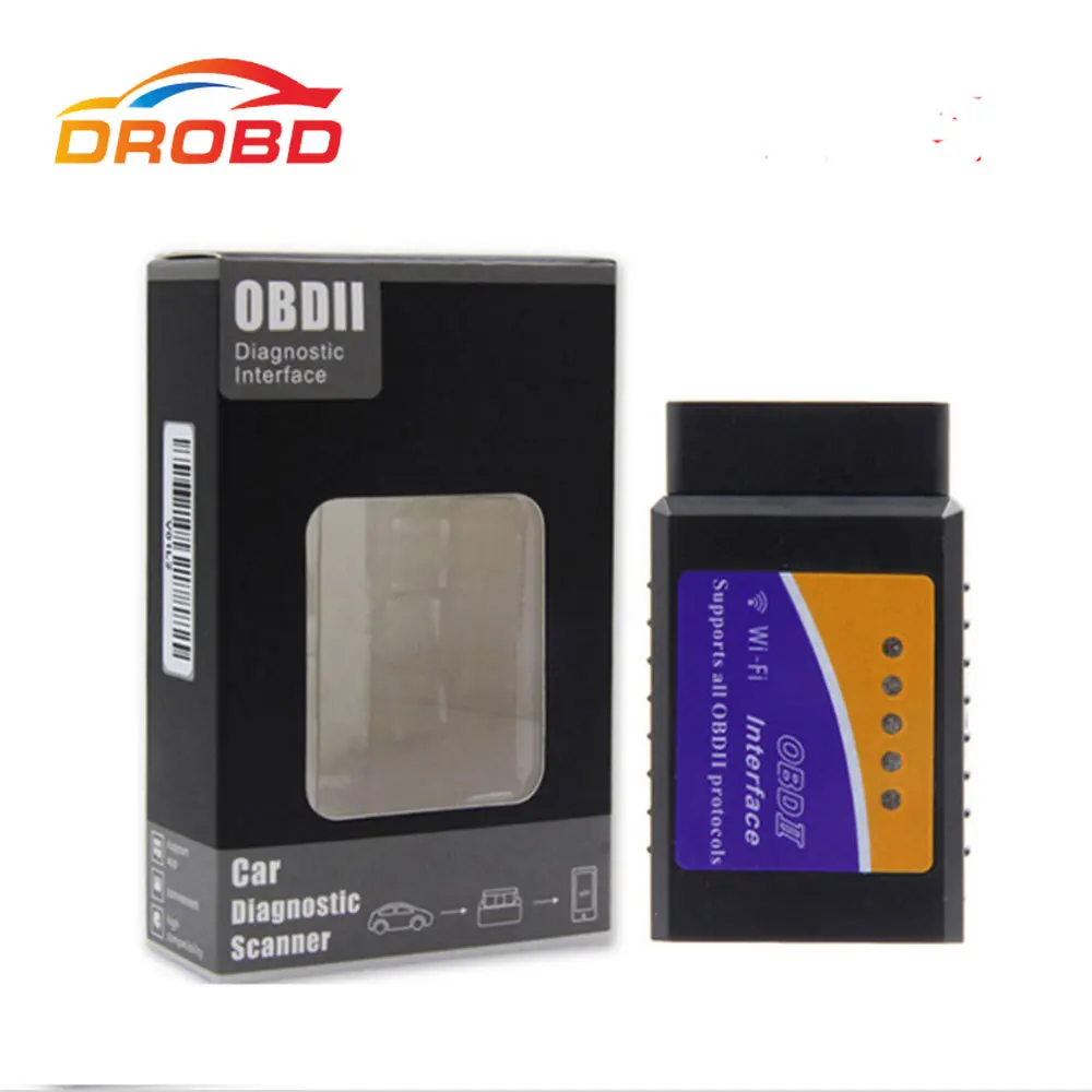 ELM327 WiFi Bluetooth V1.5 ELM327 OBDII диагностический инструмент для IPhone/Android/PC крутящий момент ELM 327 V 1,5 Автомобильный сканер