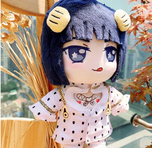 

Anime JoJo's Bizarre Adventure Bruno Bucciarati Cute Cosplay Plush Doll Soft Cartoon Dress up Clothings Toys Birthday Gifts 20cm
