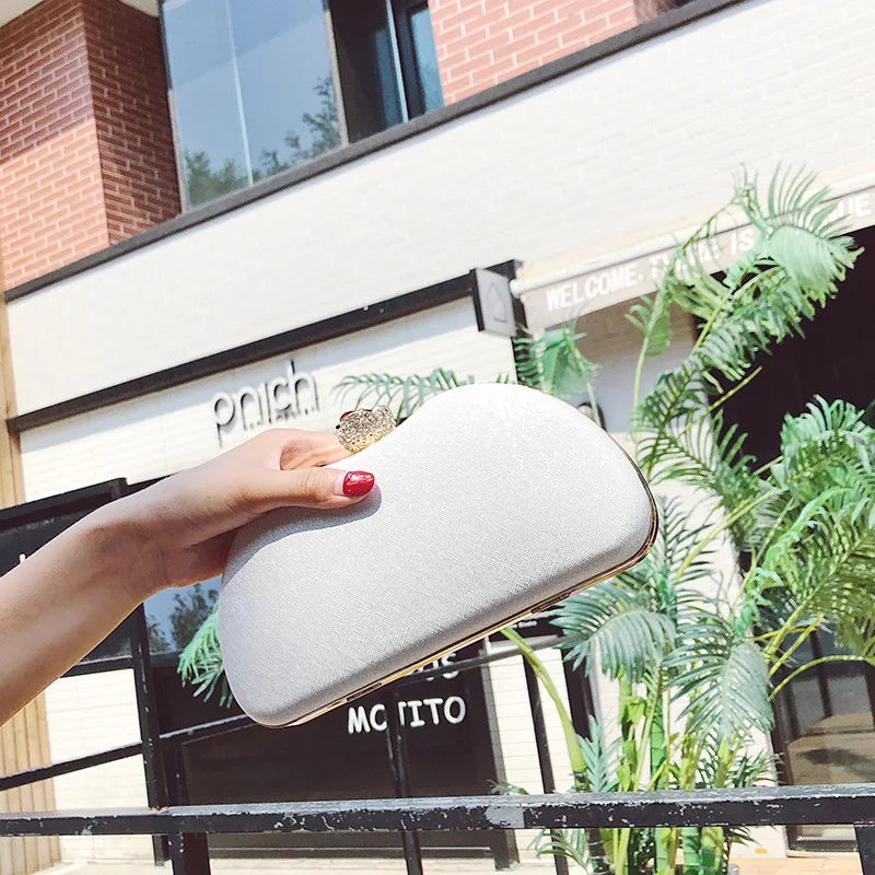 

2020 Summer New Style Fashion Chain Shoulder Elegant Elegant Party Simple Versatile Hand Evening Bag
