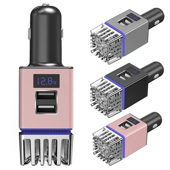 

Universal DC 12V/24V 2-in-1 Digital display Car USB Charger Air Purifier Ionizer Dual USB Port Plug in Air Freshener