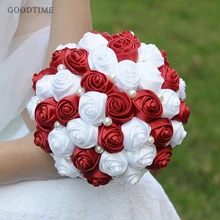 Модный свадебный букет, свадебные розы, букеты с жемчужинами, Благородные Свадебные букеты для невесты, вечерние свадебные украшения