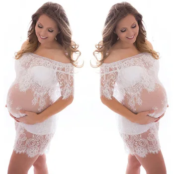 

Pregent lace dress for materity Maternity Photography Maternity Photo Shooting Pregnant Dress