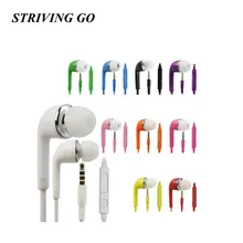 20 шт./лот, 3,5 мм, J5 наушники-вкладыши, стерео гарнитура, свободные руки, музыкальные спортивные наушники с микрофоном для iPhone, samsung, MP3, PK, S8, S6, Am115