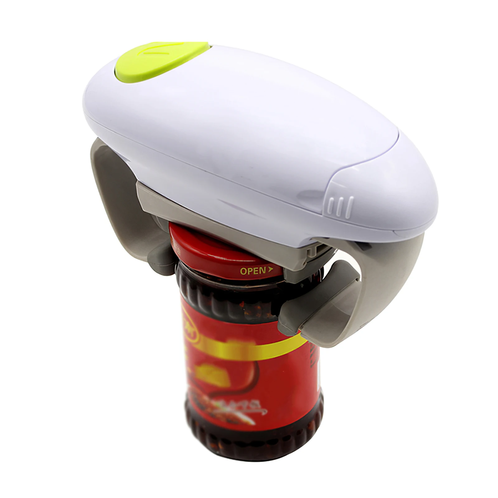Electric Can Opener Automatic Restaurant Bottle Opener Battery Operated Handheld Jar Tin Opener