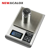 NEWACALOX электронные цифровые ювелирные весы для золота Bijoux Серебро грамм весы 0,01 500 г
