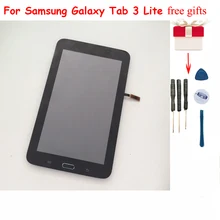 Для samsung Galaxy Tab 3 Lite 7,0 SM-T110 T110 ЖК-дисплей монитор экран сенсорный экран сенсор дигитайзер сборка с рамкой