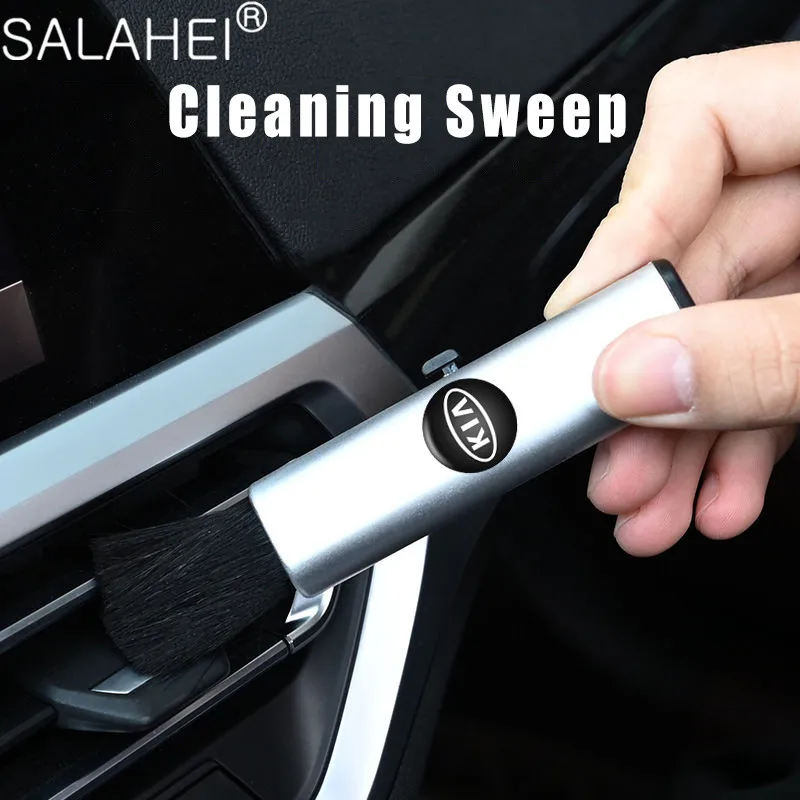 Car Air Conditioner Detailing Cleaning Brush Tools For Kia Motors K2 K3 K5 Sportage 3 Sorento Ceed Cerato R Rio 4 X-Line | Автомобили и