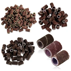 Disques abrasifs 80 #/pièces/ensemble #/120 # pour perceuse à ongles rotative Dremel, bandes abrasives, outils de manucure, 50 180 