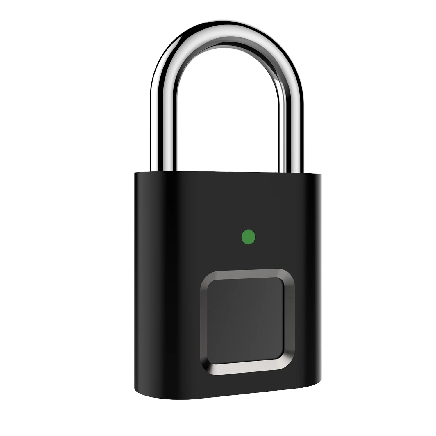 USB Перезаряжаемый замок для отпечатков пальцев, умный замок, быстрый замок, цинковый сплав, металлический Противоугонный замок безопасности для двери, багажа