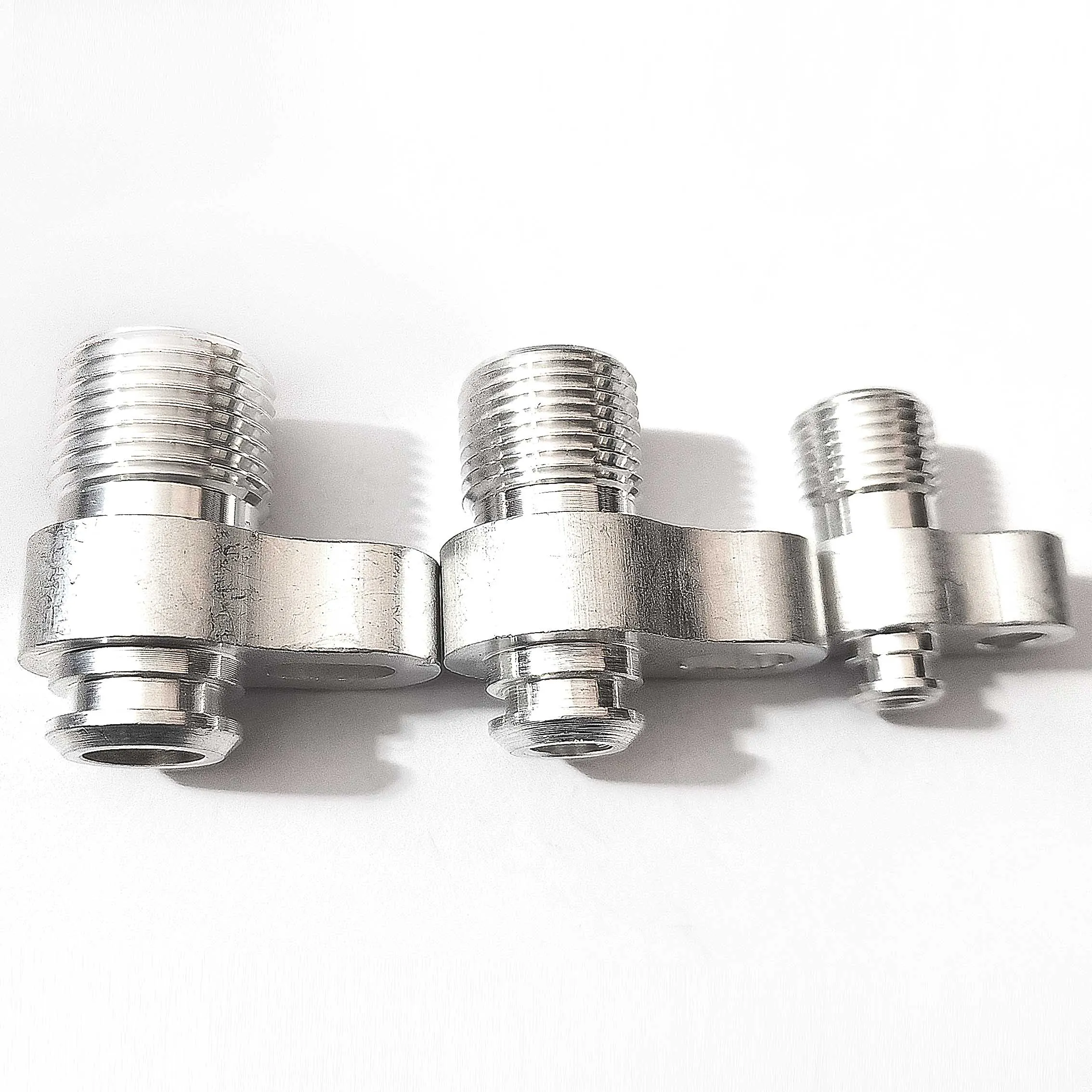 3PCS Automotive Air Conditioning Compressor Pipe Fittings AC Hose Aluminum Joints R134a 3/8 1/2 5/8 Connector Modified Equipment
