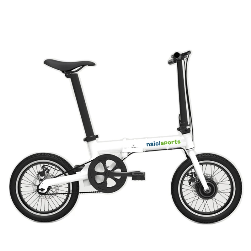 

Folding Electric Bike Smart ebike 250W Motor spoke wheel 16 inch tire bicycle