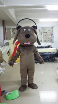 

Factory direct sale music dog doll Mascot Costume Adult Size Halloween Birthday party cartoon Apparel Cosplay Costumes