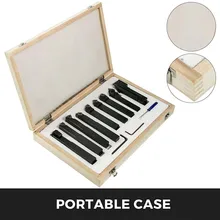 12mm 14mm 16mm 9pcs indexable carbide turnnig tools lathe set With Carbide Inserts For Semi-finishing and Finishing Operations