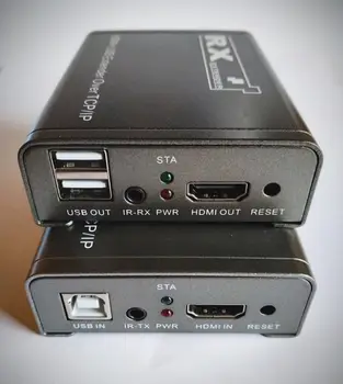 

hdmi extender 120 m HD1080p with USB HDMI to rj45 network