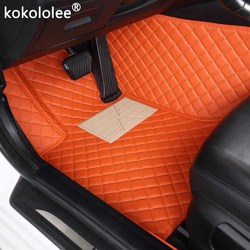 

kokololee Custom car floor mats for Isuzu all model D-MAX mu-X auto accessories car mats