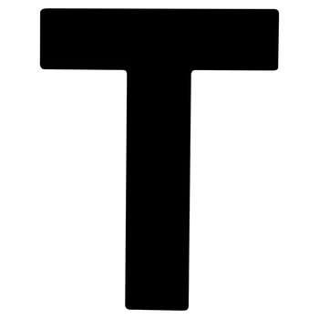 

5in Floating Modern House Number SS Door Home Address Numbers for House Digital Outdoor Sign Plates 5 Inch. #T