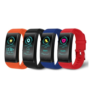

Qw18 Smart Bracelet Heart Rate Monitor Ip68 Waterproof Color Sn Fitness Tracker Band Bluetooth 4.0 Sports Wristband