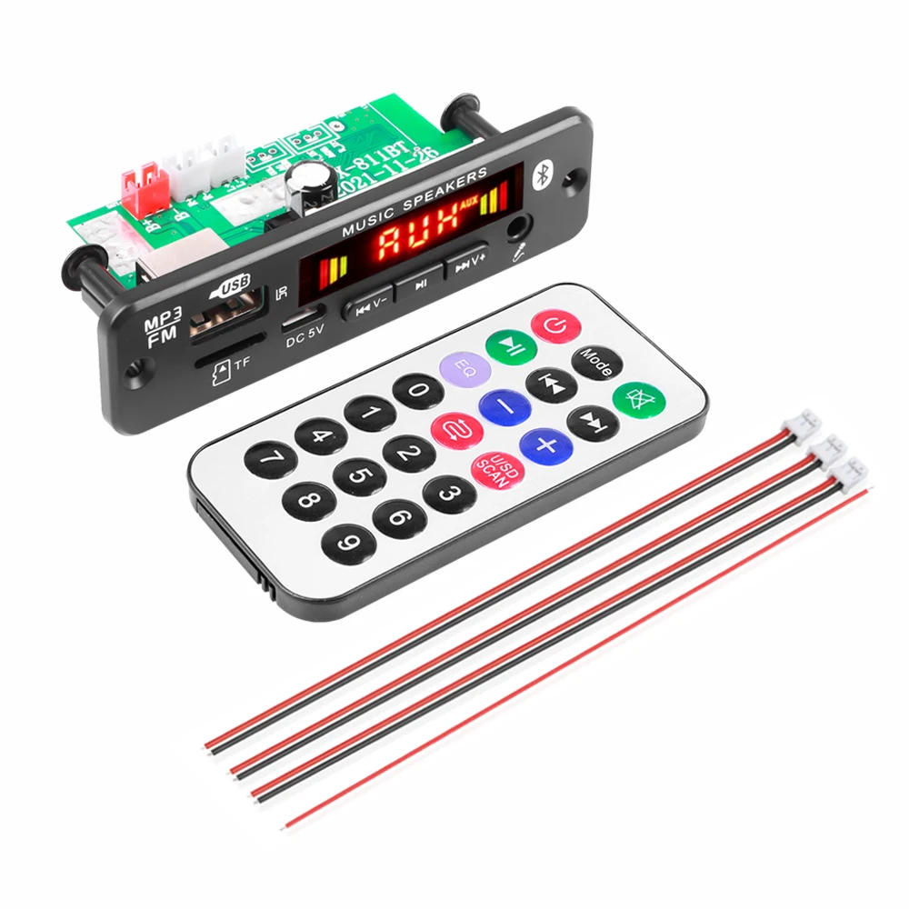 Mp3-декодер с Bluetooth 6-12 В 40 Вт 2*20 | Автомобили и мотоциклы