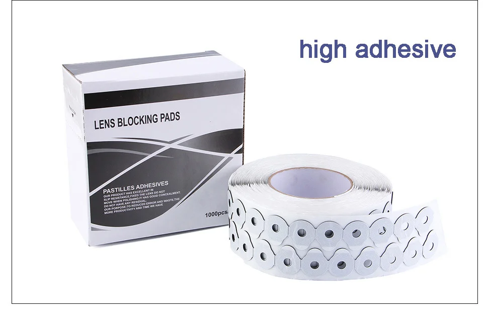 1000pcs High Quality Optical Lens Edging Adhesive Blocking Pad Sticker Accessories Low Price
