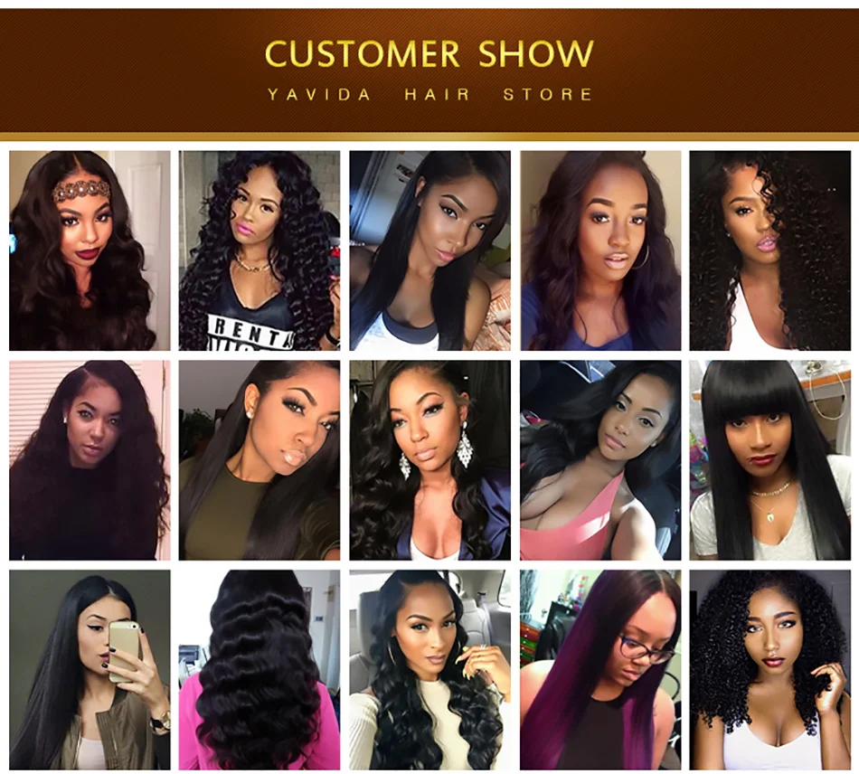 Yavida Water Wave Bundles Natural Color 100% Brazilian Human Hair Weave Bulk Non-Remy Hair Extension For Black Women Cheap Hair