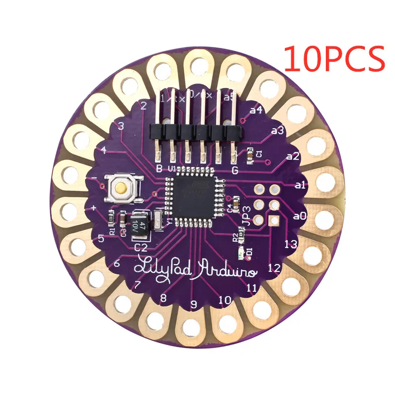 100% новая LilyPad 328 основная плата ATmega328P ATmega328 16M для Arduino | Электроника