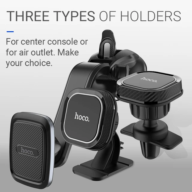 Hoco – support magnétique de voiture pour téléphone portable, mini