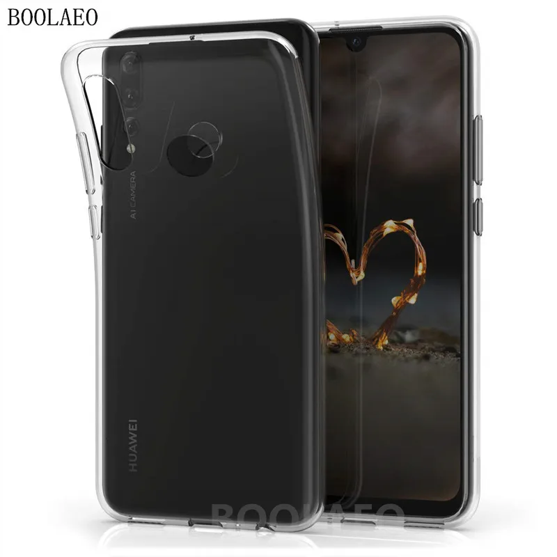 Гибкий чехол для huawei P smart Plus 2019 мягкий силиконовый на заднюю панель телефона Psmart +