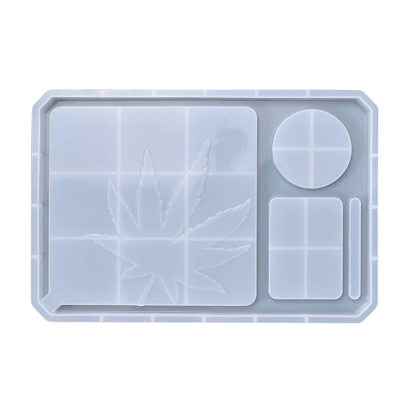 

Tray Resin Mold Charm Woman Tray Mold Silicone for DIY Jewelry and Cosmetic Storage Epoxy Resin Coffee Home Decoration