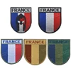 France Flag Embroidered Patches PVC French Flags Tactical Military Patches Emblem Applique Skull Rubber Embroidery Badges ► Photo 2/6