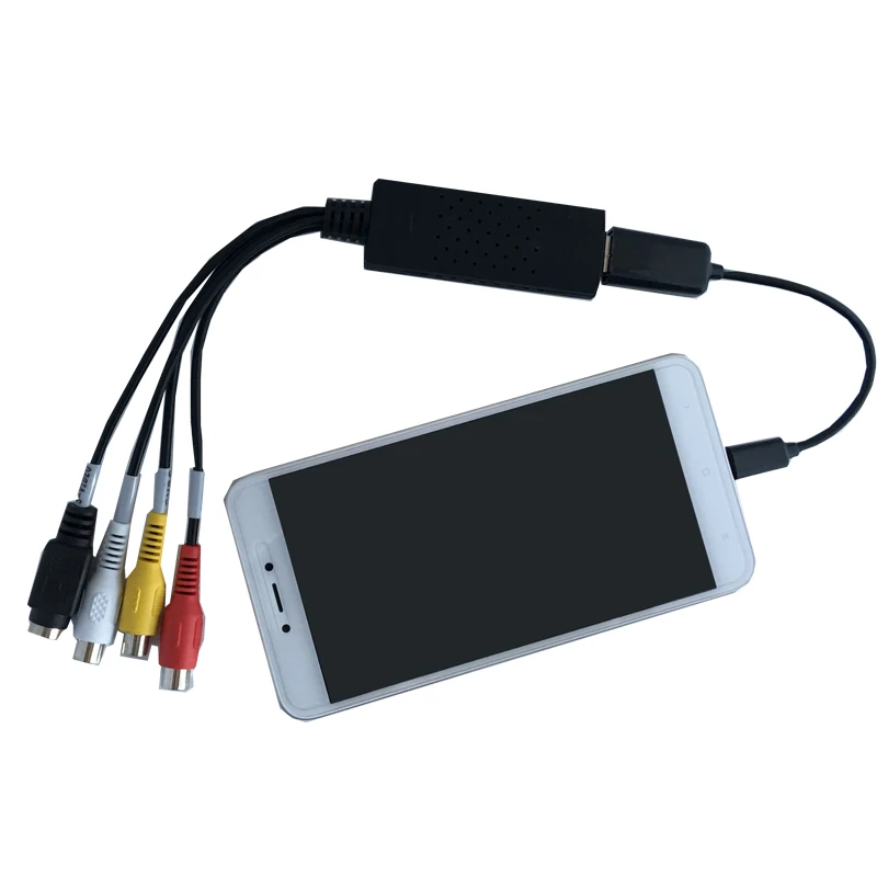 USB2.0 Capture Card For Android Phone VHS To DVD Video Acquisition Card Converter For Mac OS Linux Win7 8 XP Vista HFSECURITY