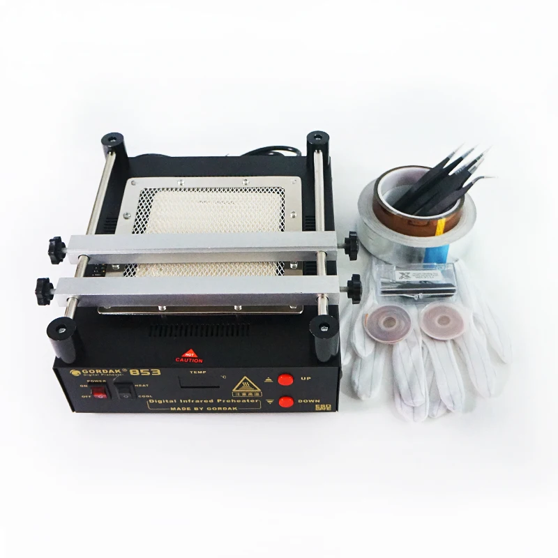 Gordak 853 BGA rework station preheating soldering station desoldering