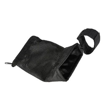 

Black Bullet Shell Collection Pocket Breathable Mesh Portable Bag Polyester Material Rectangular Opening Tail Zipper Pouch