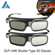 3D Glasses Xiaomi Fengmi Smart DLP-LINK Shutter Type 3D Glasses for Xiaomi JMGO XGIMI Projector TV Home Theatre Accessories