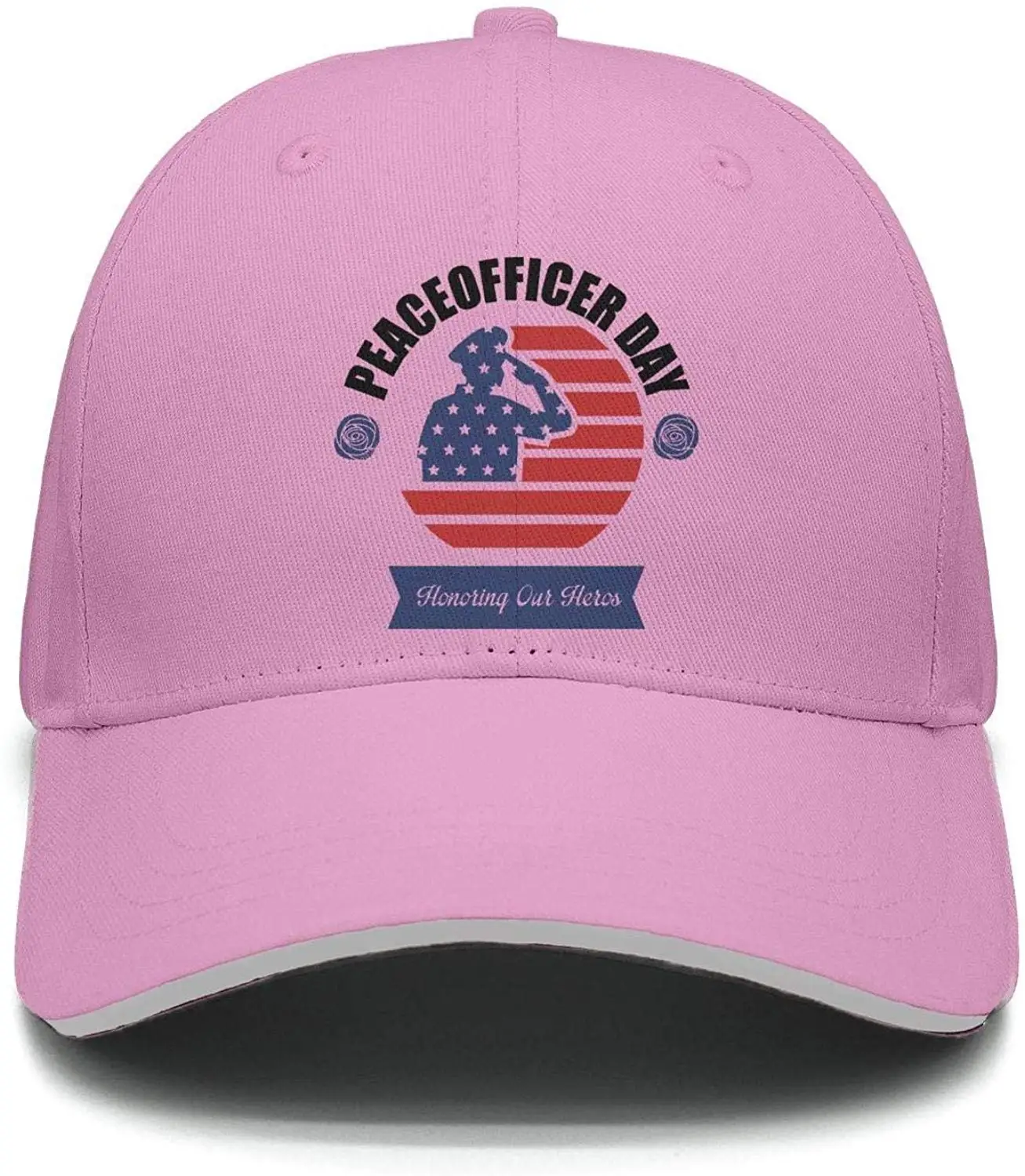 TSDFCPeace офицерам день памяти почитание героев для женщин милые регулируемые сетки козырек хлопок Бейсболка Шапки
