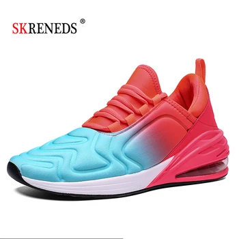 

SKRENEDS Mens Running Shoes Air Cushion Couple Sport Shoes Comfortable Breathable for Women High Quality Outdoor Walking Shoes