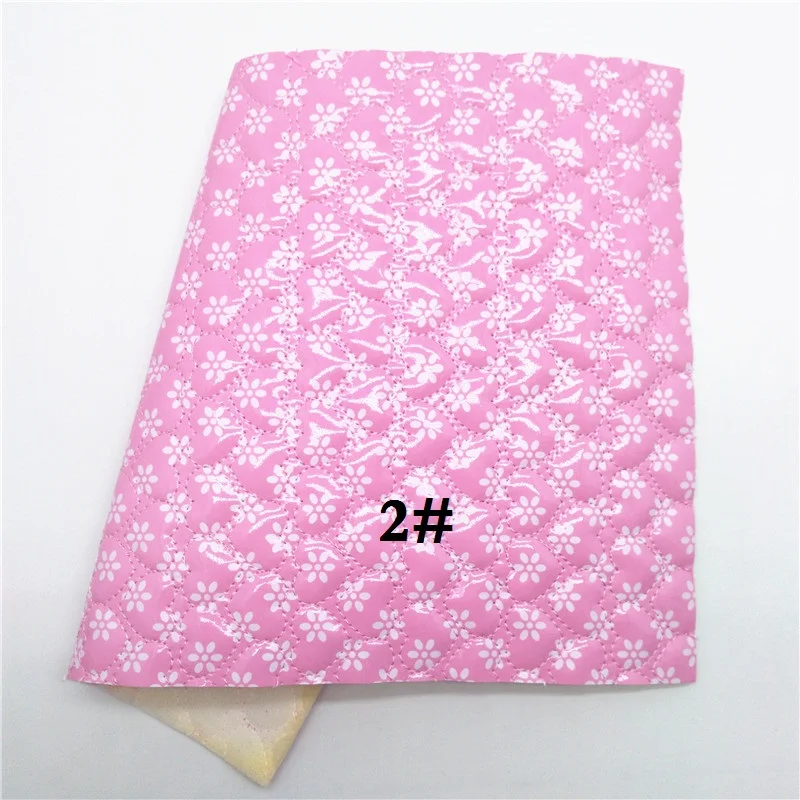 2 Glitterwishcome 21X29 см A4 размер винил для бантов Qulted Hearts кожа с пеной искусственная кожа листы для бантов, GM655A - Цвет: 2