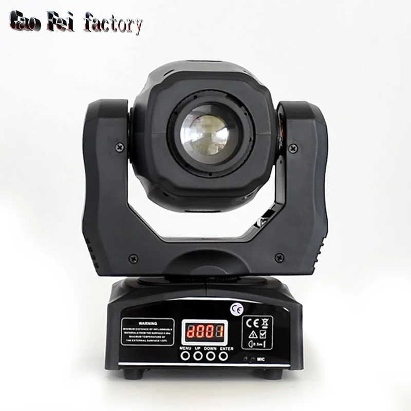 moving head 60w Высокая яркость 60 Вт точечный движущийся головной светильник светодиодный DJ Точечный светильник оборудование с 6в1 fly чехол - Цвет: moving head 60w