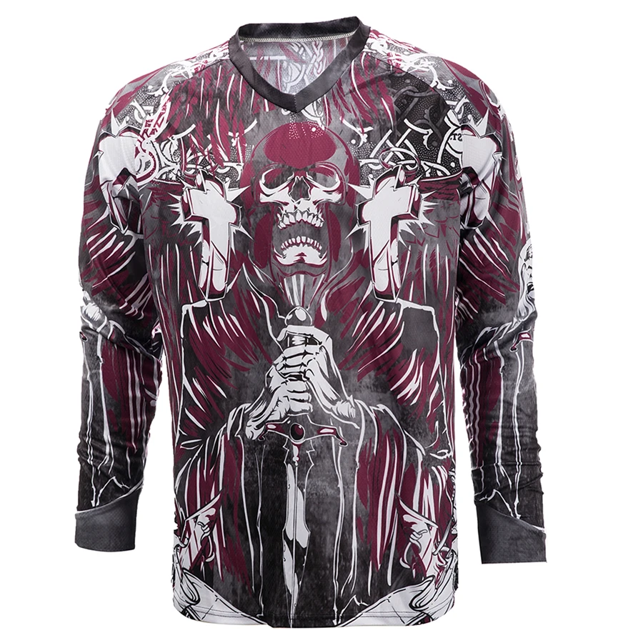 Motorcycle Mountain Bike Team Downhill Jersey SANTA CRUZ MTB 