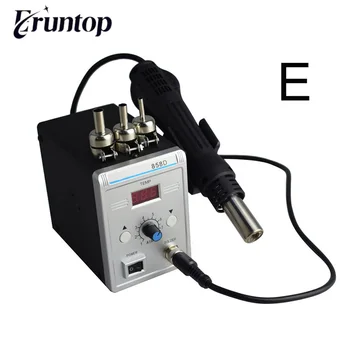 

Eruntop 858D Advanced Lead-free SMD Rework Soldering Station LED Digital Hot Air GUN Blowser