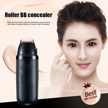 

NEW BB Cream with Roller Concealer Foundation Face Makeup Beauty Tool
