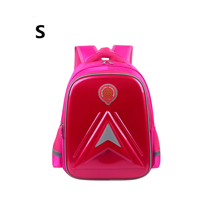 Children Orthopedic School Bag for Teen Boys and Girls High quality nylon waterproof school backpack mochila escolar - Цвет: S red