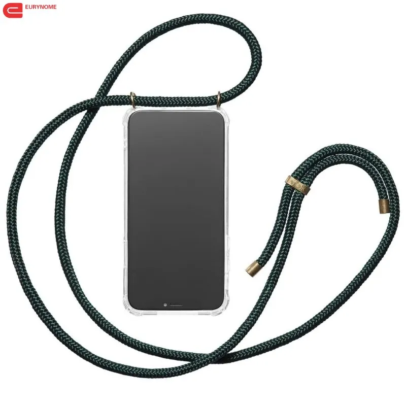 

Strap Cord Chain Case For iPhone 11 Pro XS Max XR X 7 8 6 6s Plus Crossbody Necklace Lanyard Carry Hang For iPhone 11 Pro Cover