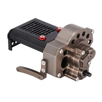 

Front Motor Gearbox Accessory for 1/10 Remote Control Car for SCX10 for Wrangler Cnc Metal Diy Accessories