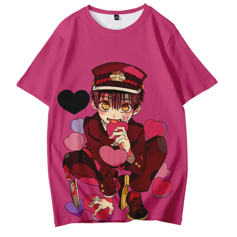 Футболка Hanako-kun Nene Yashiro для унитаза маскарадный костюм Minamoto Kou Детская летняя