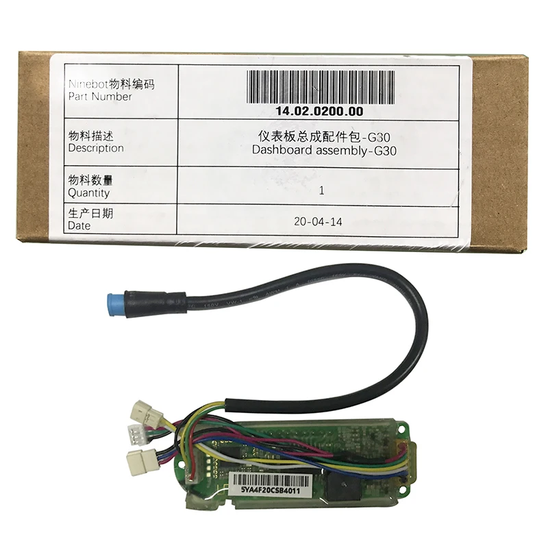 Goodhd Control Cable For Ninebot Max G30 Electric Scooter Controller Line  Dashboard 